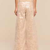 L'AGENCE - Quincy Embellished Wide - Leg Jean