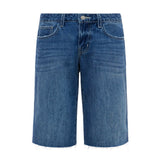 L'AGENCE - Elise Denim Bermuda Short