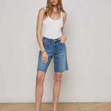 L'AGENCE - Elise Denim Bermuda Short