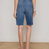 L'AGENCE - Elise Denim Bermuda Short