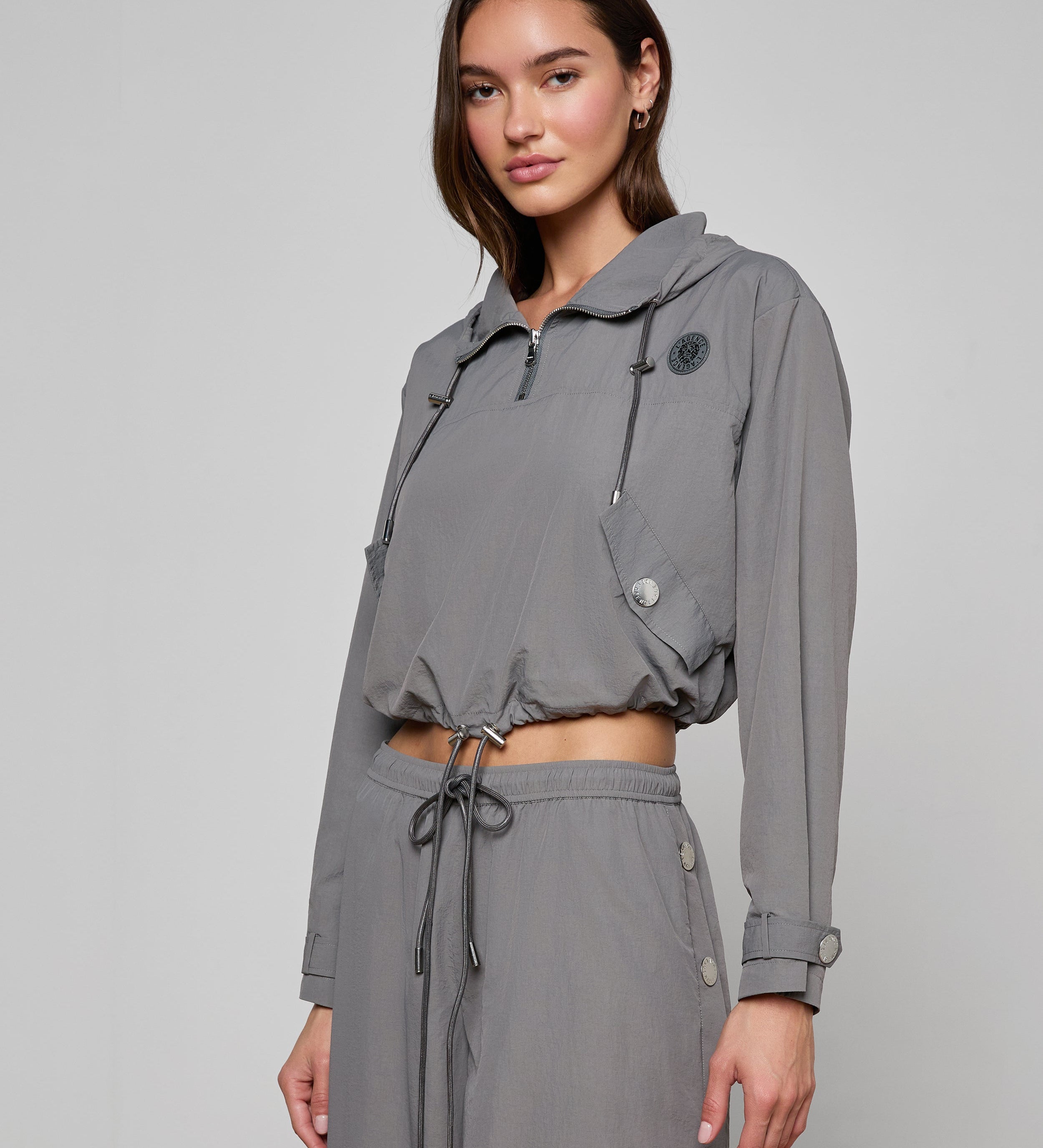 L'AGENCE - Bronwyn Cropped Windbreaker