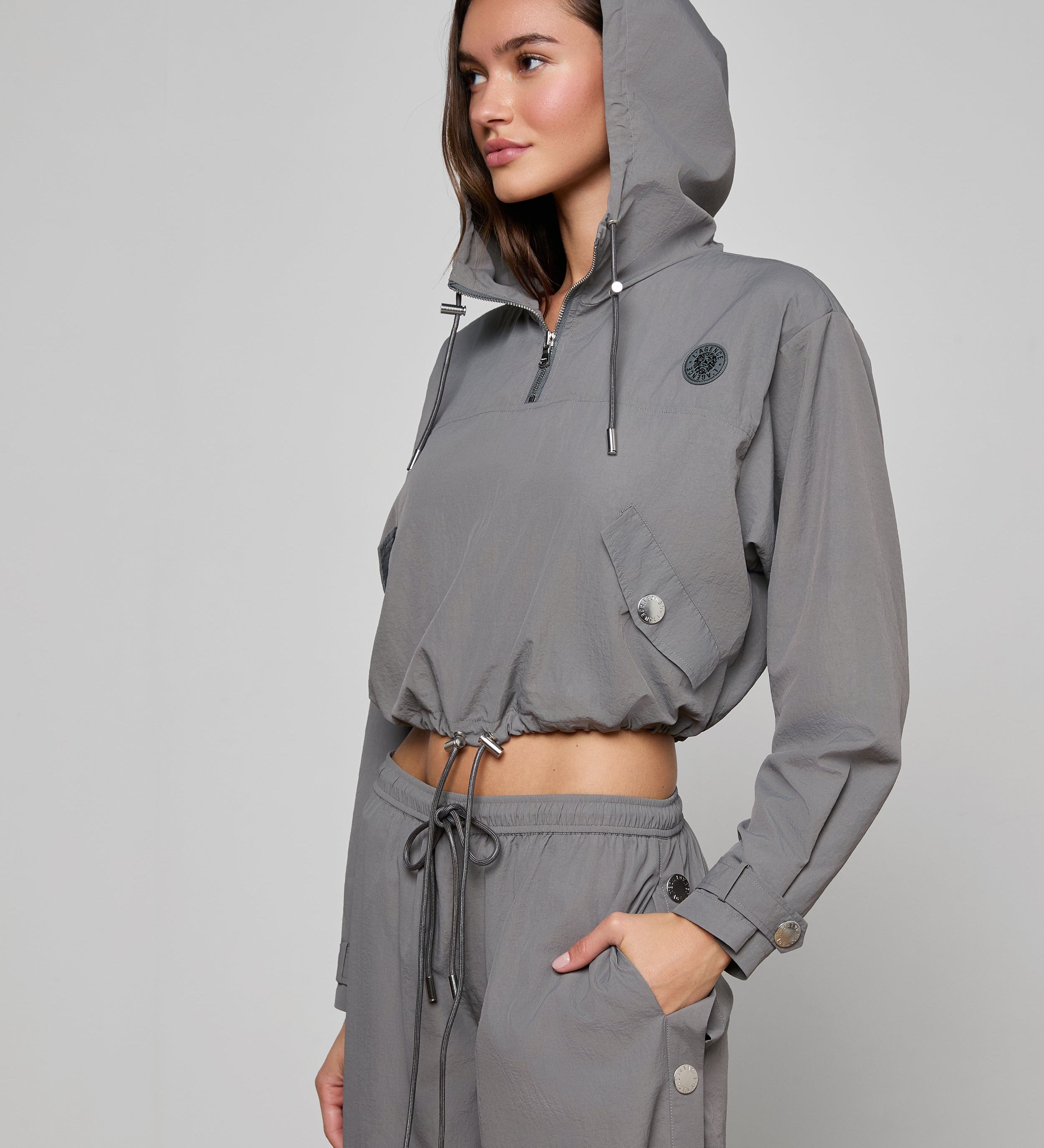 L'AGENCE - Bronwyn Cropped Windbreaker