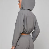 L'AGENCE - Bronwyn Cropped Windbreaker