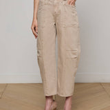 L'AGENCE - Cody Cropped Barrel - Leg Jean