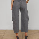 L'AGENCE - Cody Cropped Barrel - Leg Jean