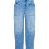 L'AGENCE - Cody Cropped Barrel-Leg Jean