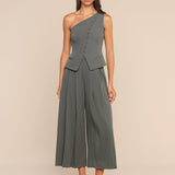 L'AGENCE - Novalynn Cropped Pleated Pant