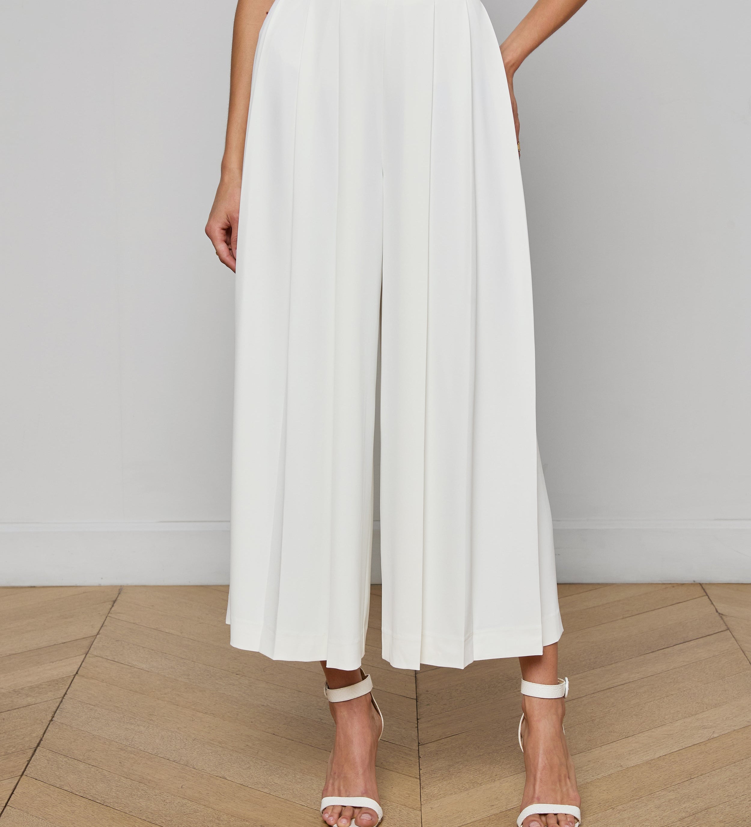 L'AGENCE - Novalynn Cropped Pleated Pant