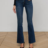L'AGENCE - Cara Low-Rise Bootcut Jean