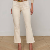 L'AGENCE - Noya Cropped Slim Flare Jean