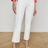 L'AGENCE - Noya Cropped Slim Flare Jean