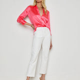 L'AGENCE - Noya Cropped Slim Flare Jean