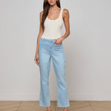 L'AGENCE - Noya Cropped Slim Flare Jean