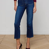 L'AGENCE - Noya Cropped Slim Flare Jean