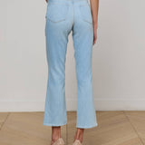 L'AGENCE - Noya Cropped Slim Flare Jean
