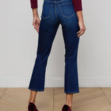 L'AGENCE - Noya Cropped Slim Flare Jean