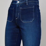 L'AGENCE - Noya Cropped Slim Flare Jean