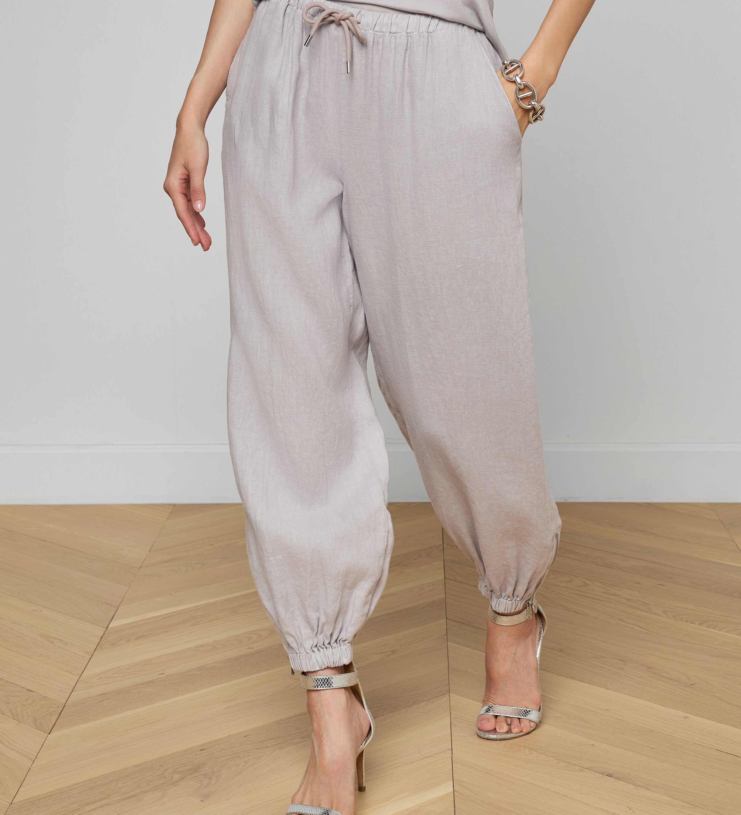 L'AGENCE - Mariko Linen Jogger