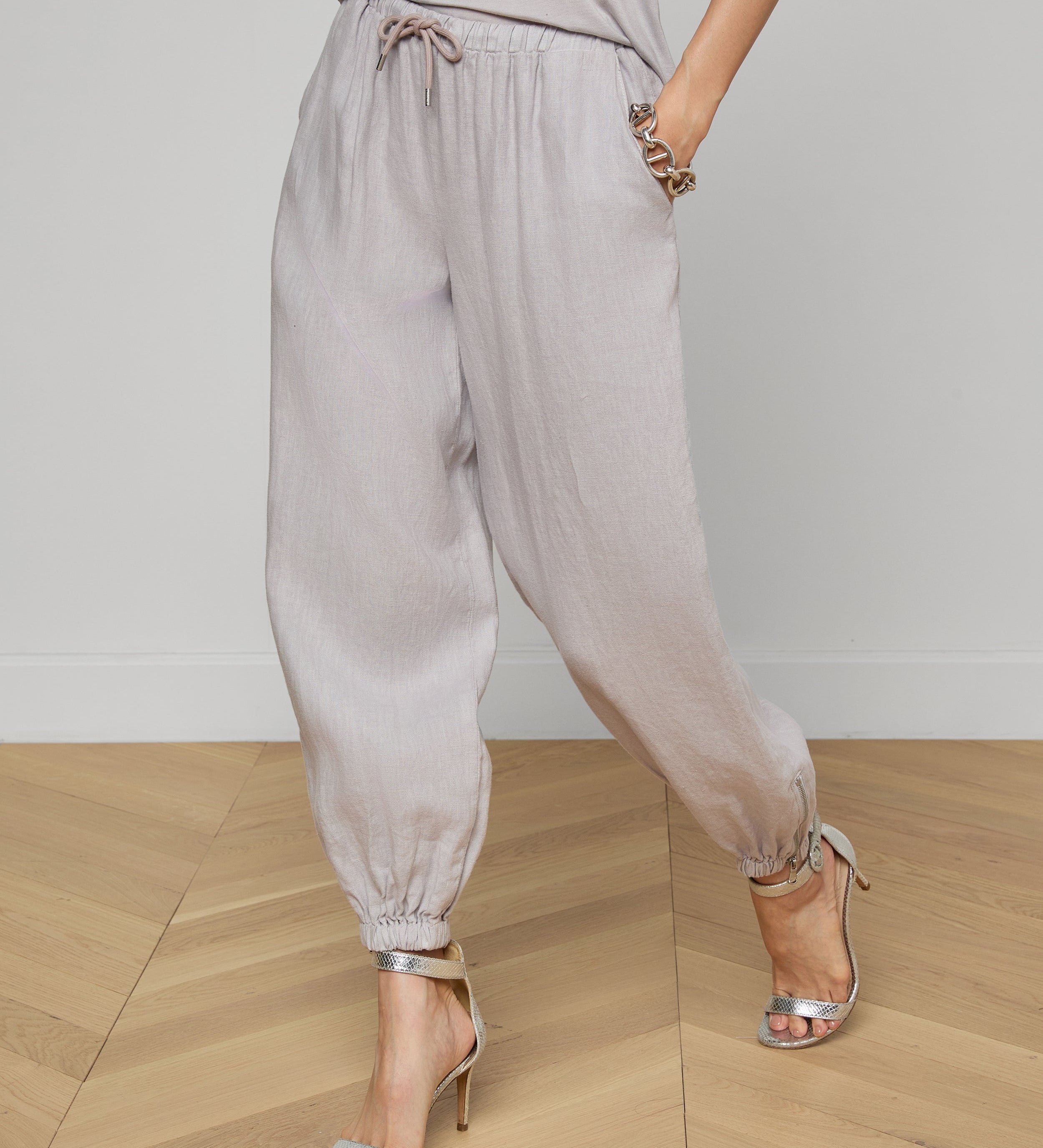 L'AGENCE - Mariko Linen Jogger