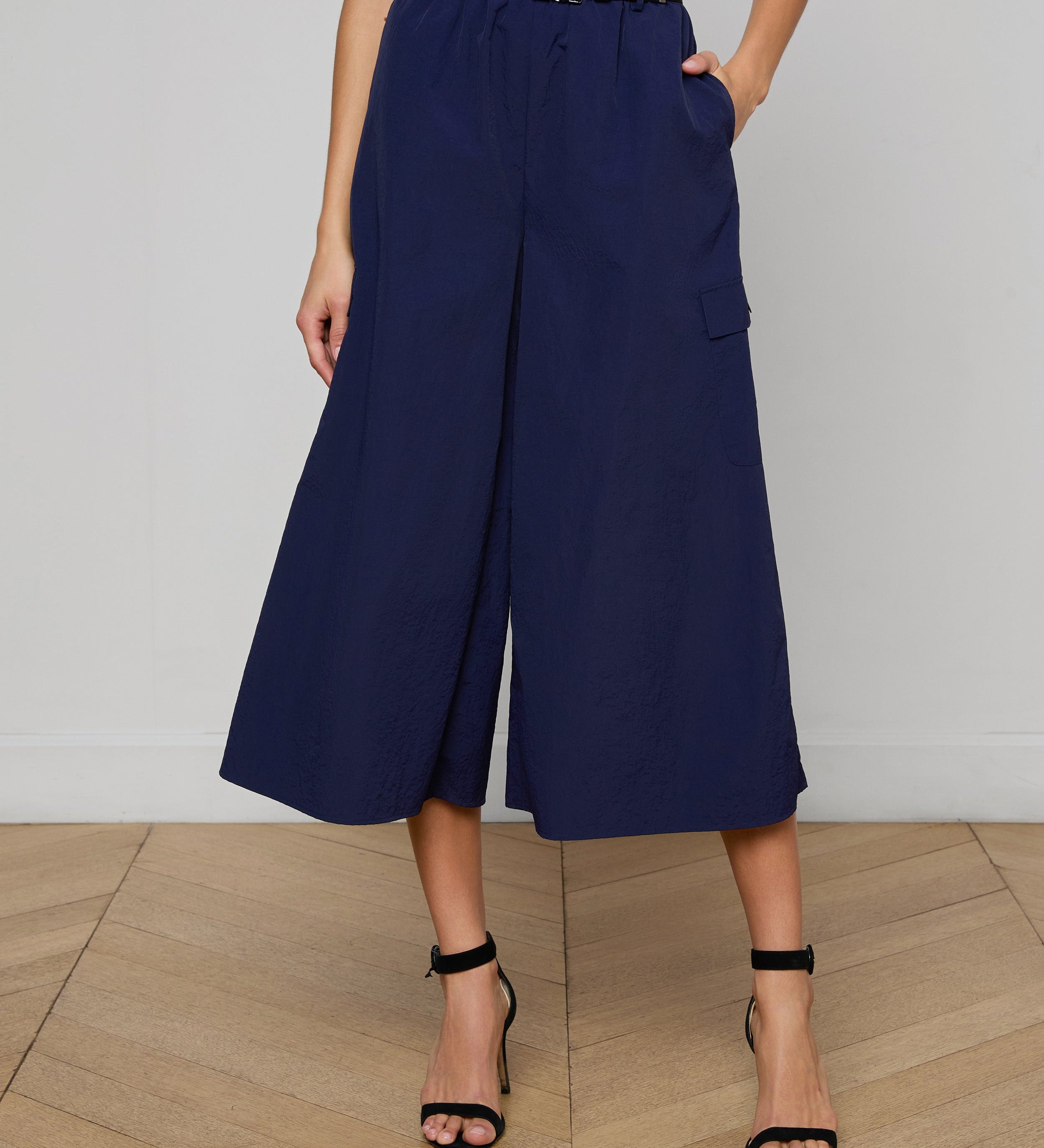 L'AGENCE - Shoda Cropped Wide - Leg Pant
