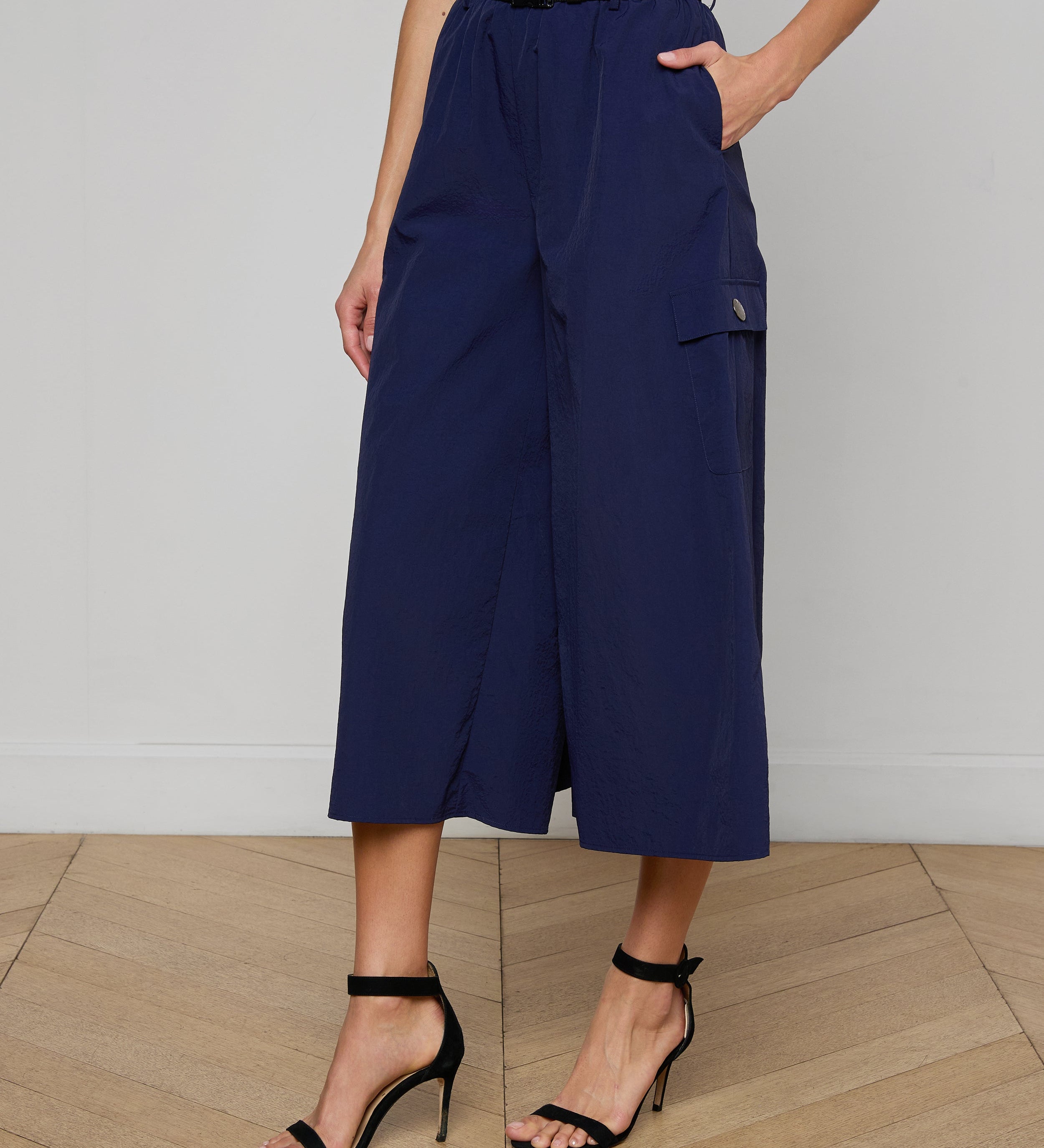 L'AGENCE - Shoda Cropped Wide - Leg Pant