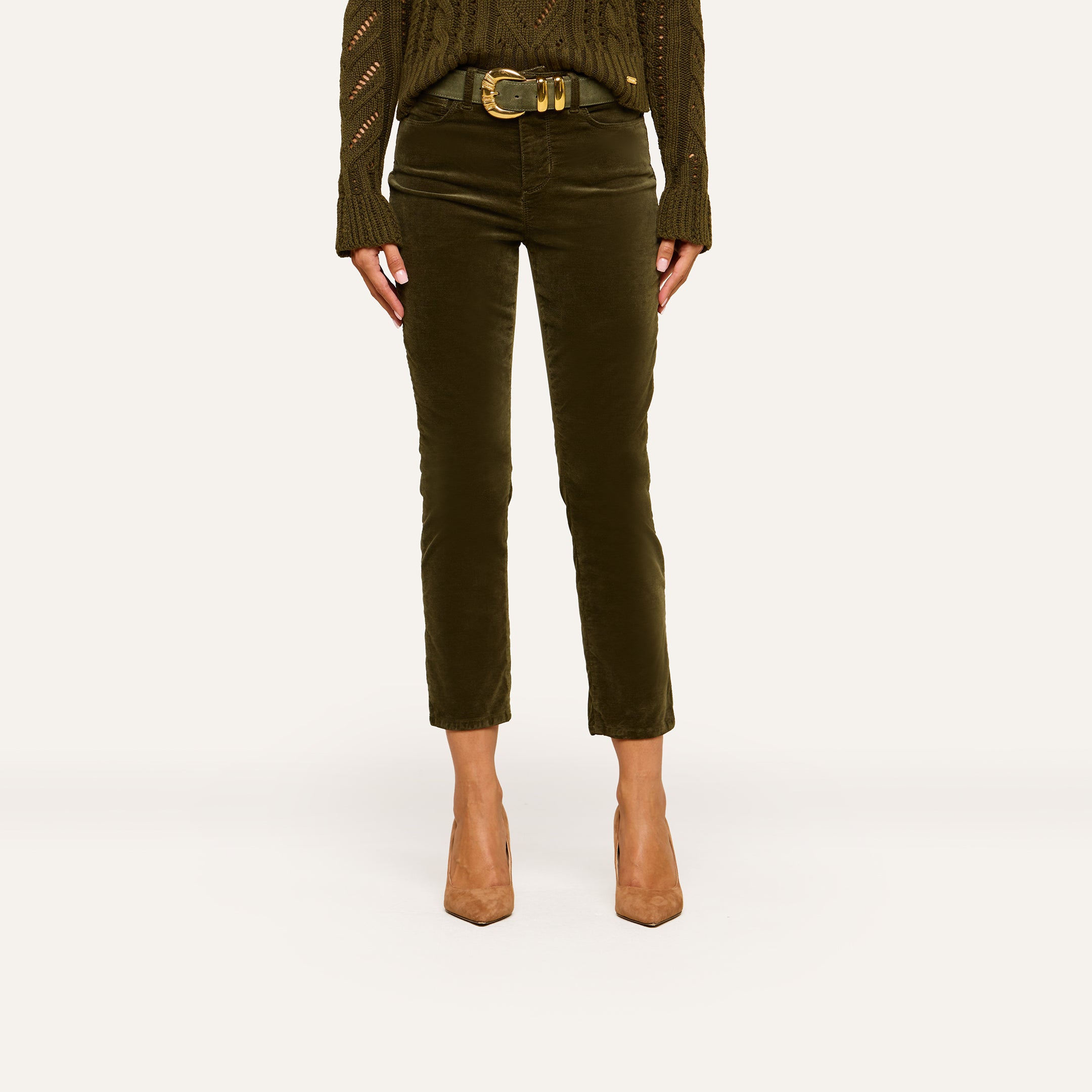 L'AGENCE - Celestia Velvet Slim - Leg Jean