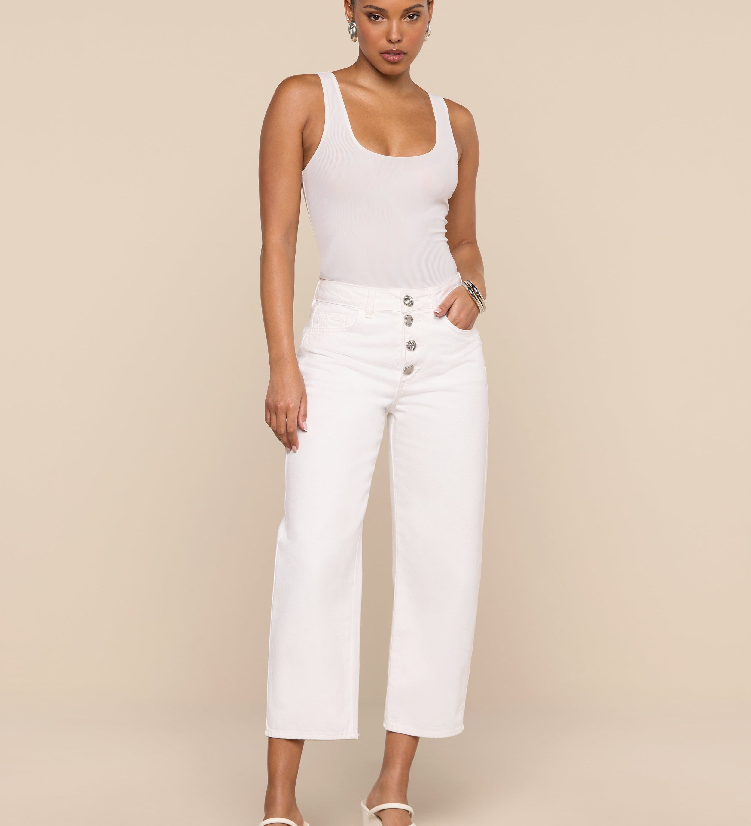L'AGENCE - Liora Cropped Jean