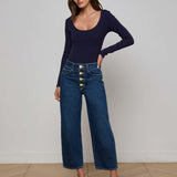 L'AGENCE - Liora Cropped Jean