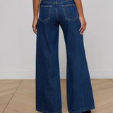 L'AGENCE - Savina Low - Rise Wide - Leg Jean