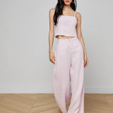 L'AGENCE - Amara Linen Wide - Leg Pant