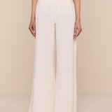 L'AGENCE - Amara Linen Wide - Leg Pant