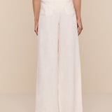 L'AGENCE - Amara Linen Wide - Leg Pant