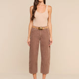 L'AGENCE - Mallis Corduroy Bow - Leg Pant