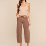L'AGENCE - Mallis Corduroy Bow - Leg Pant