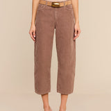 L'AGENCE - Mallis Corduroy Bow - Leg Pant