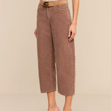 L'AGENCE - Mallis Corduroy Bow - Leg Pant