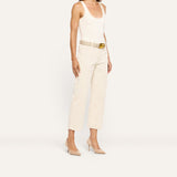 L'AGENCE - Mallis Corduroy Bow - Leg Pant