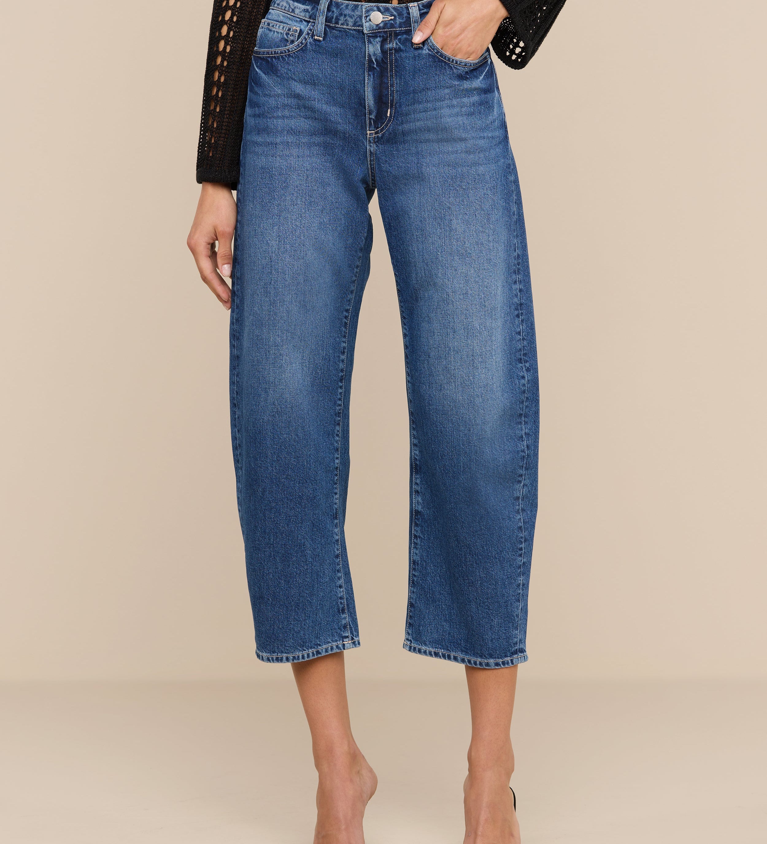 L'AGENCE - Mallis Bow - Leg Jean