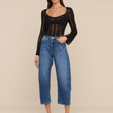 L'AGENCE - Mallis Bow - Leg Jean