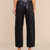 L'AGENCE - Mallis Coated Bow - Leg Jean