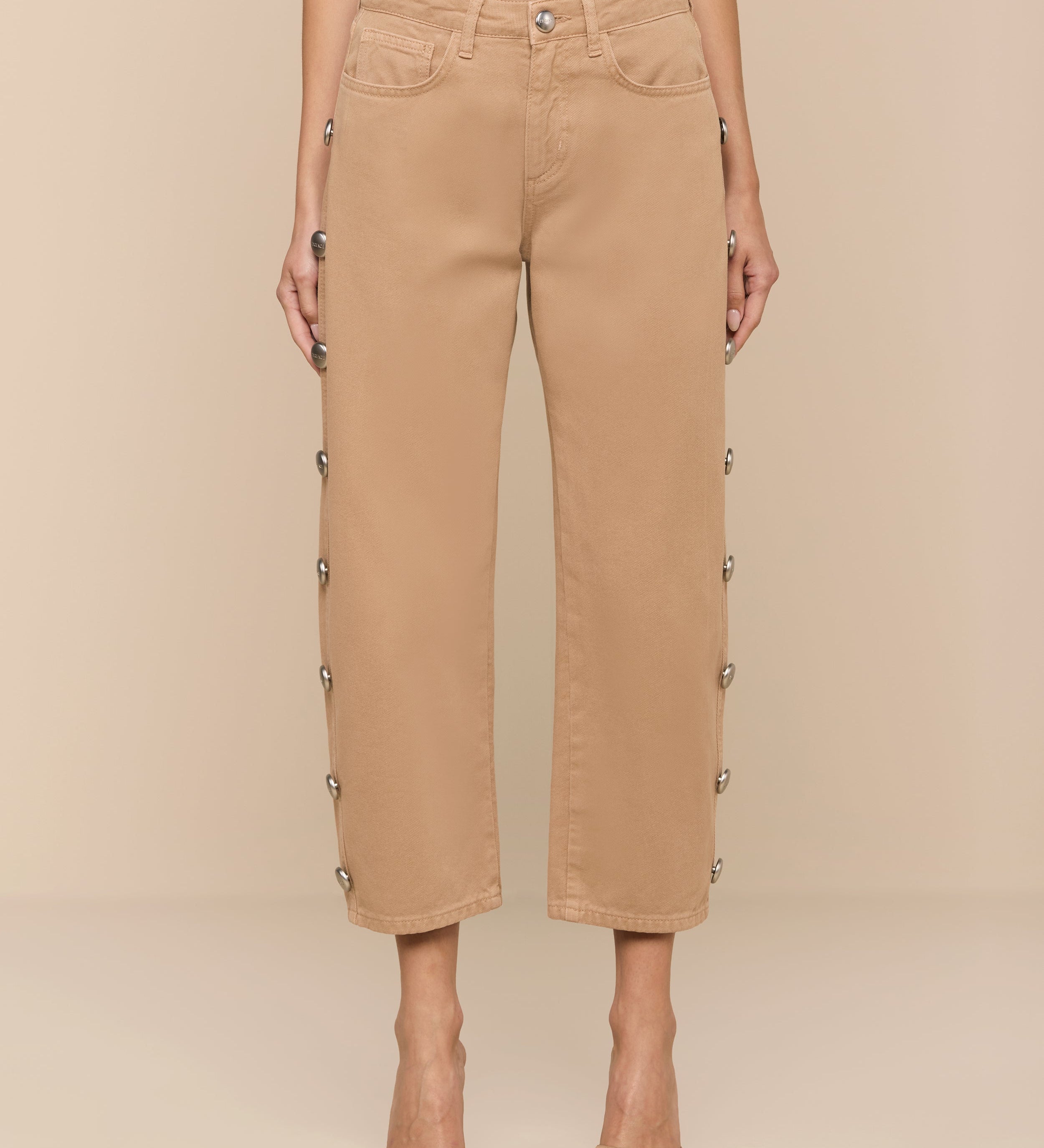 L'AGENCE - Mallis Studded Bow - Leg Jean