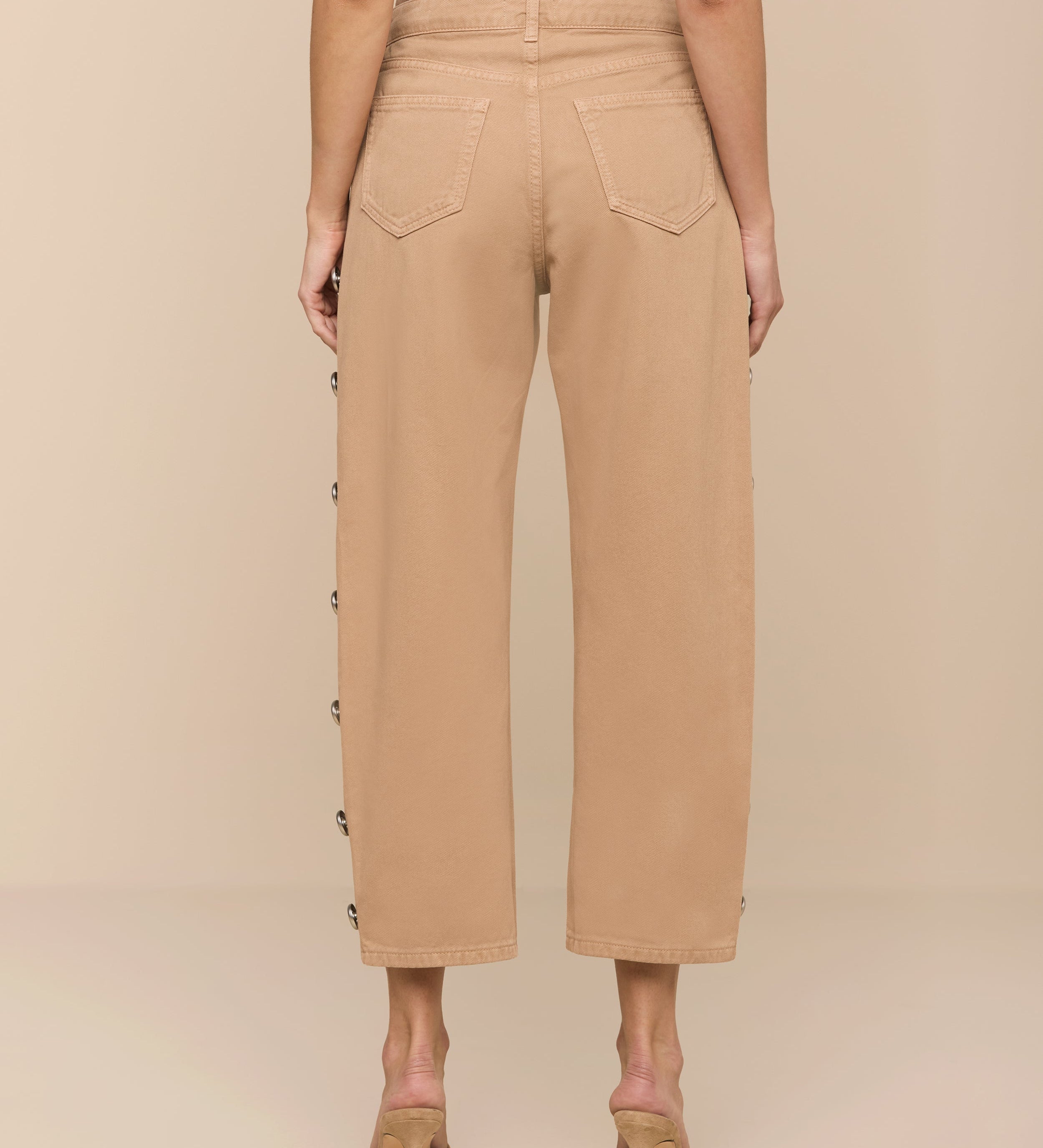 L'AGENCE - Mallis Studded Bow - Leg Jean