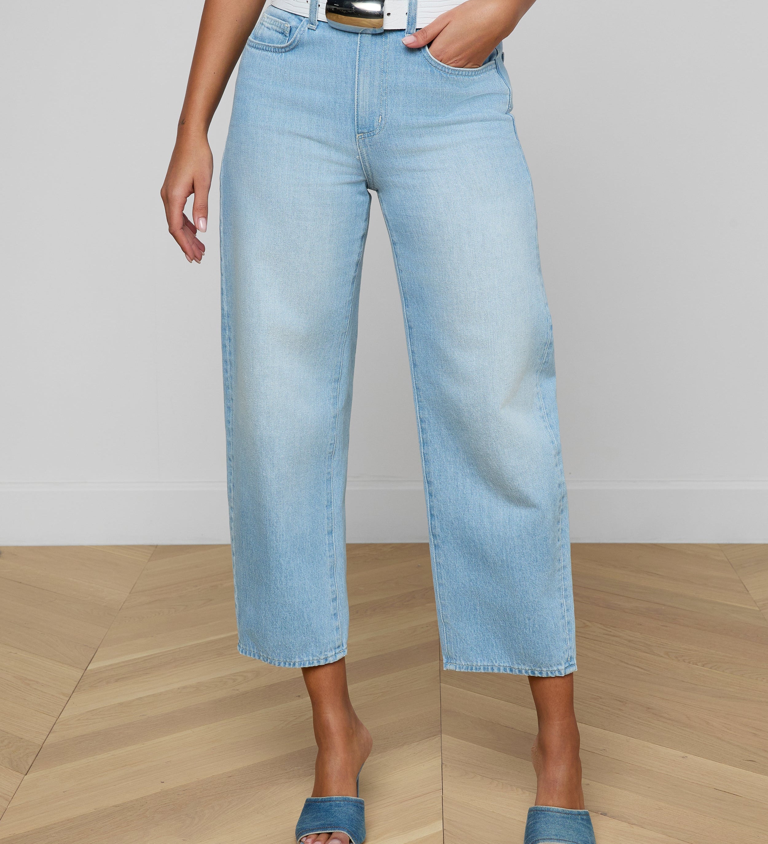 L'AGENCE - Mallis Bow - Leg Jean