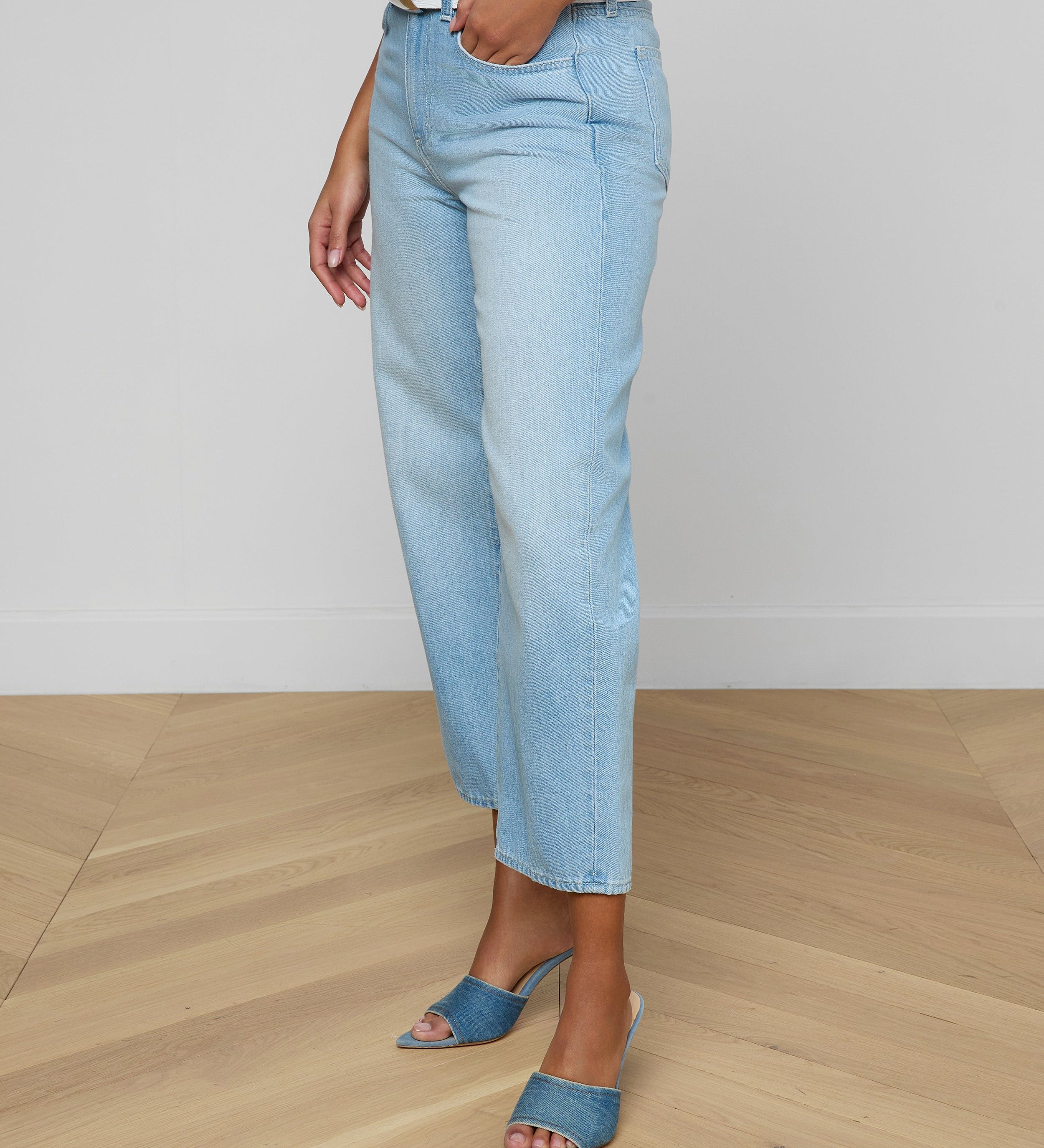 L'AGENCE - Mallis Bow - Leg Jean