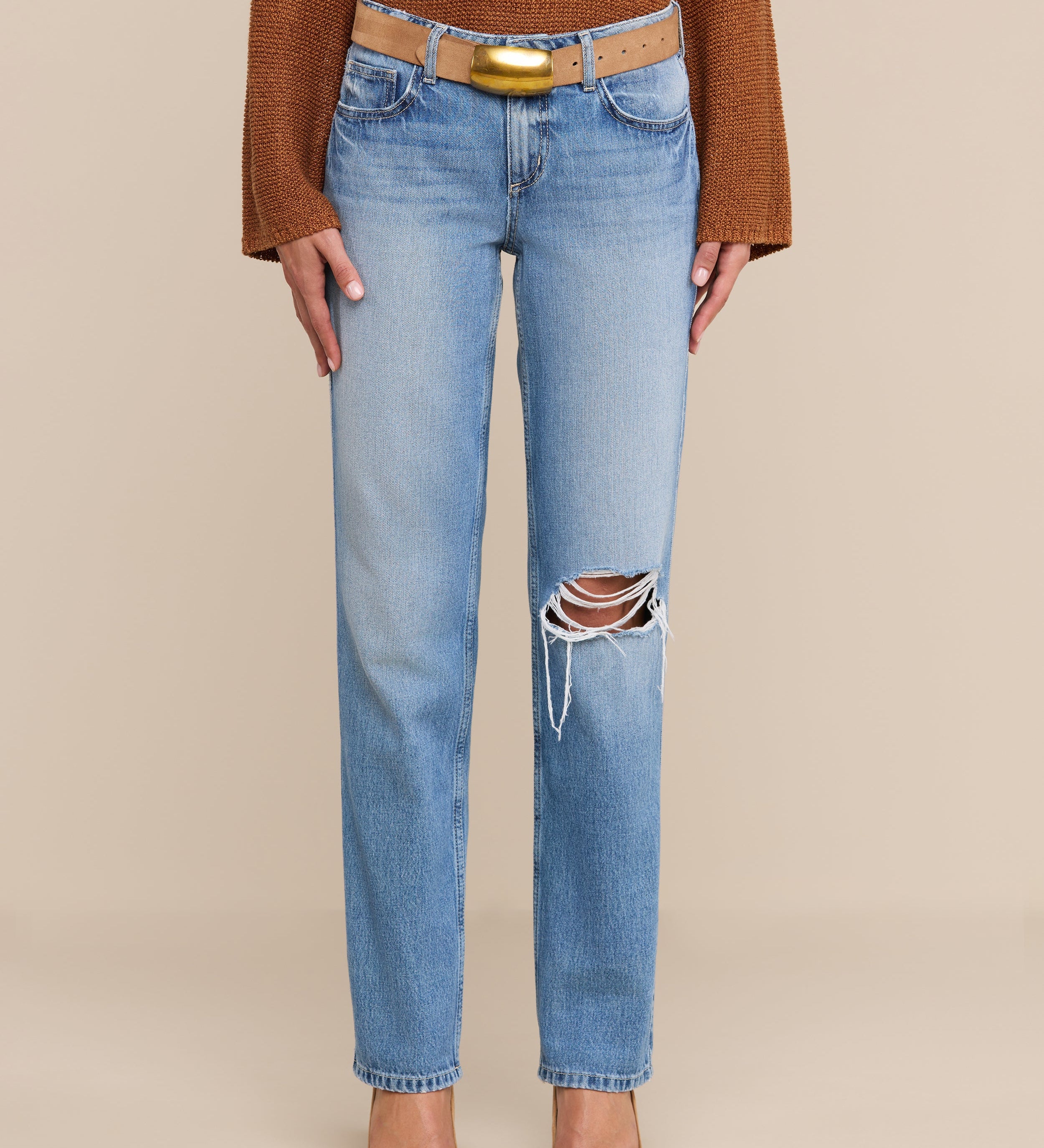 L'AGENCE - Armida Low - Rise Slouch Jean