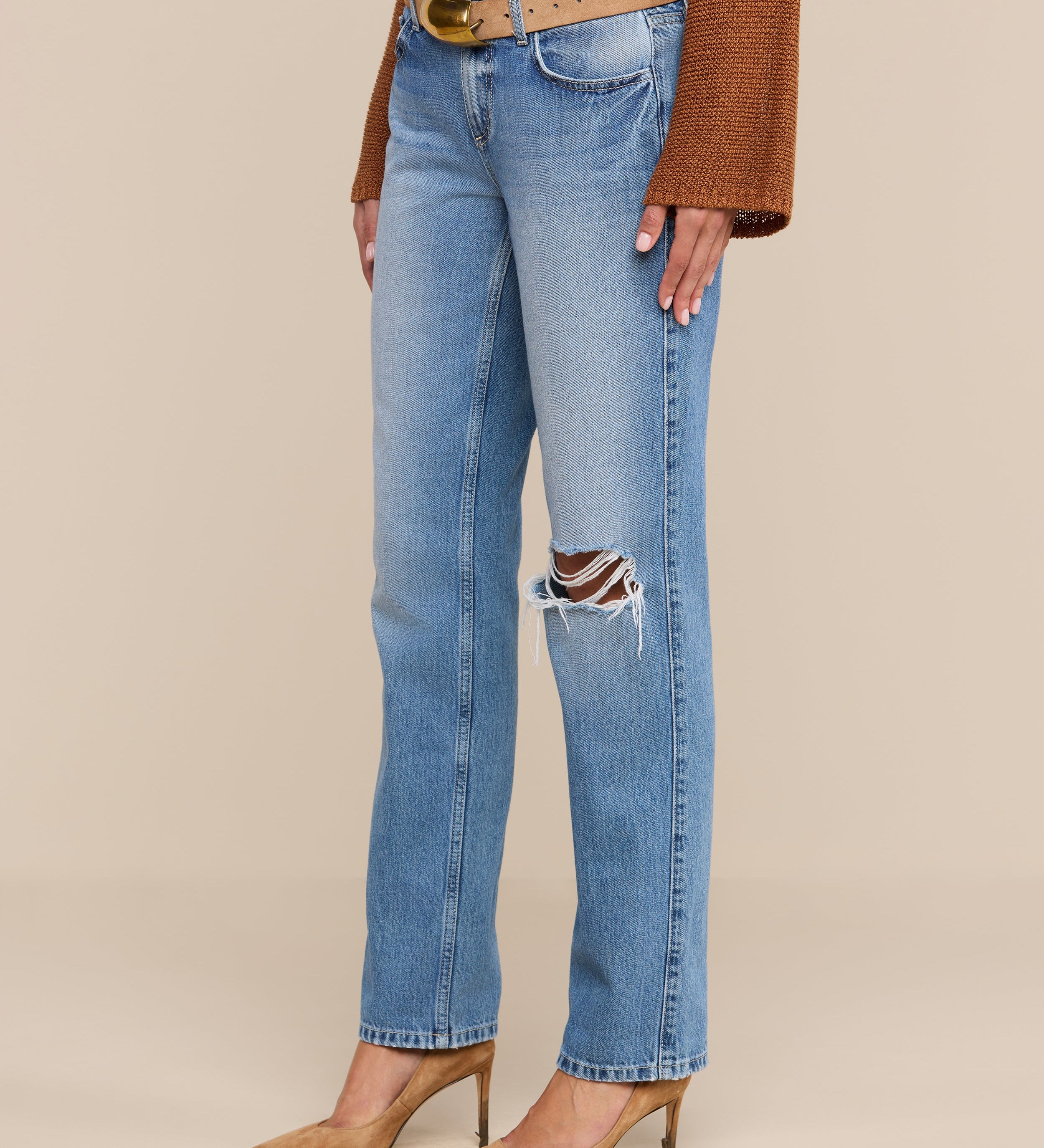 L'AGENCE - Armida Low - Rise Slouch Jean