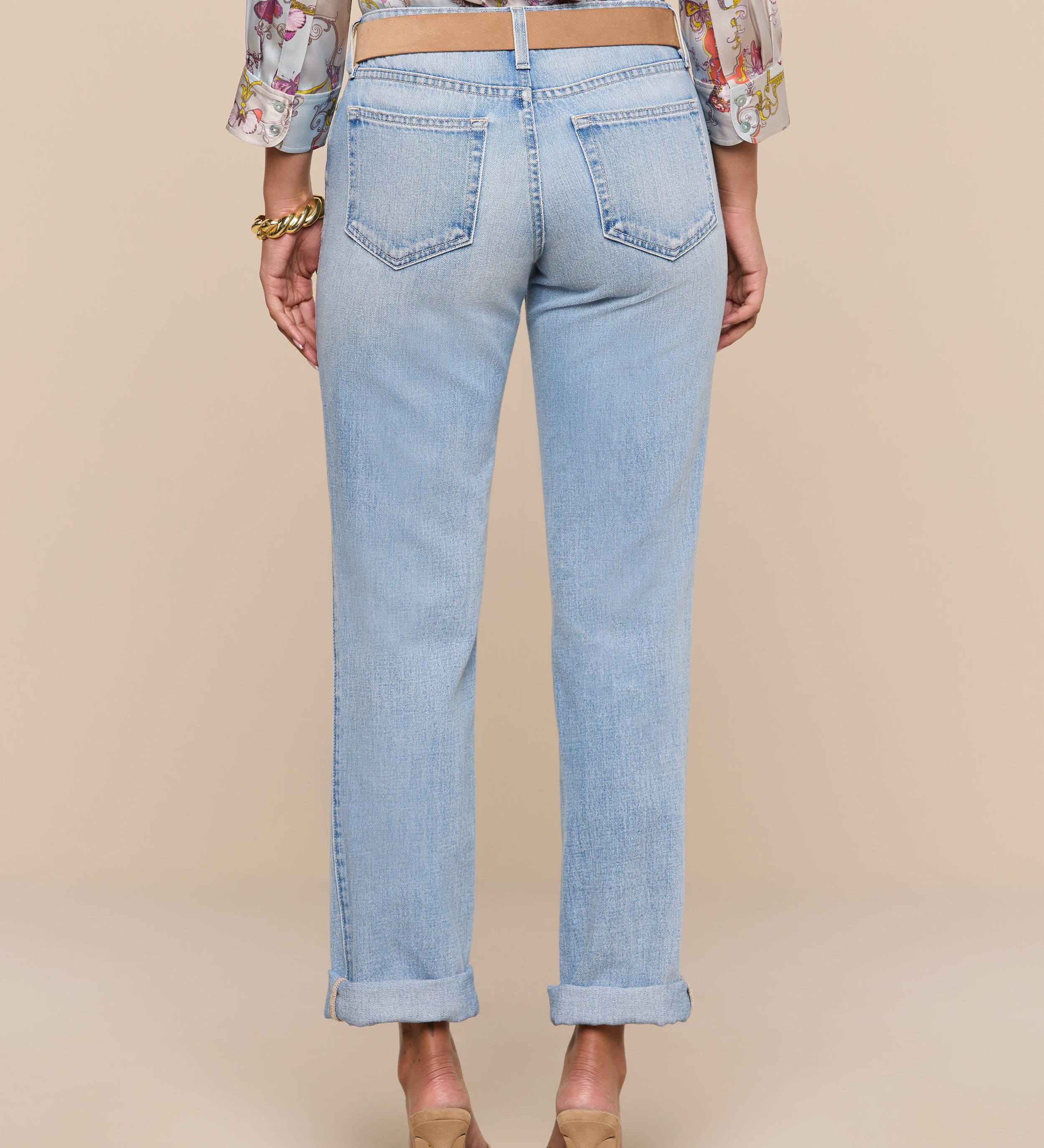 L'AGENCE - Ashby Low - Rise Slouch Jean