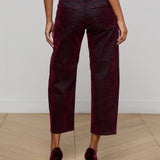 L'AGENCE - Dolores Flocked Bow - Leg Jean
