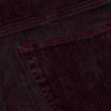 L'AGENCE - Dolores Flocked Bow-Leg Jean