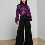 L'AGENCE - Chelsy Wide - Leg Pant